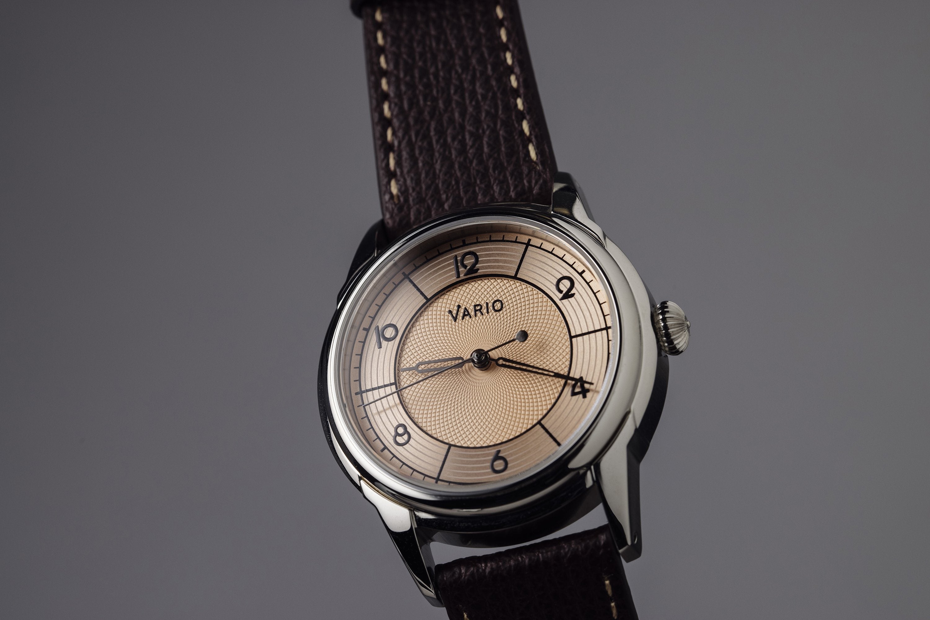 vario empire art deco sector dress watch