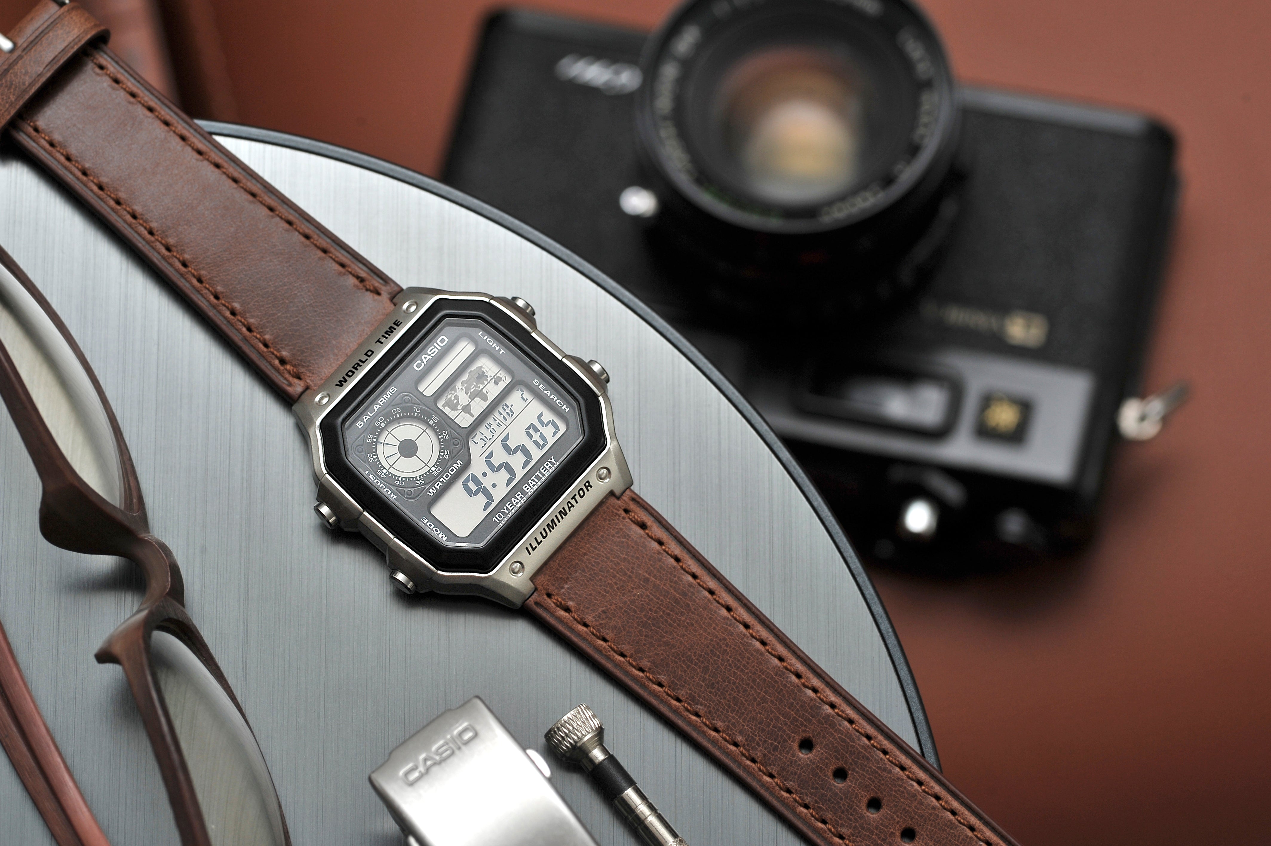 vario ae1200 quick release leather strap