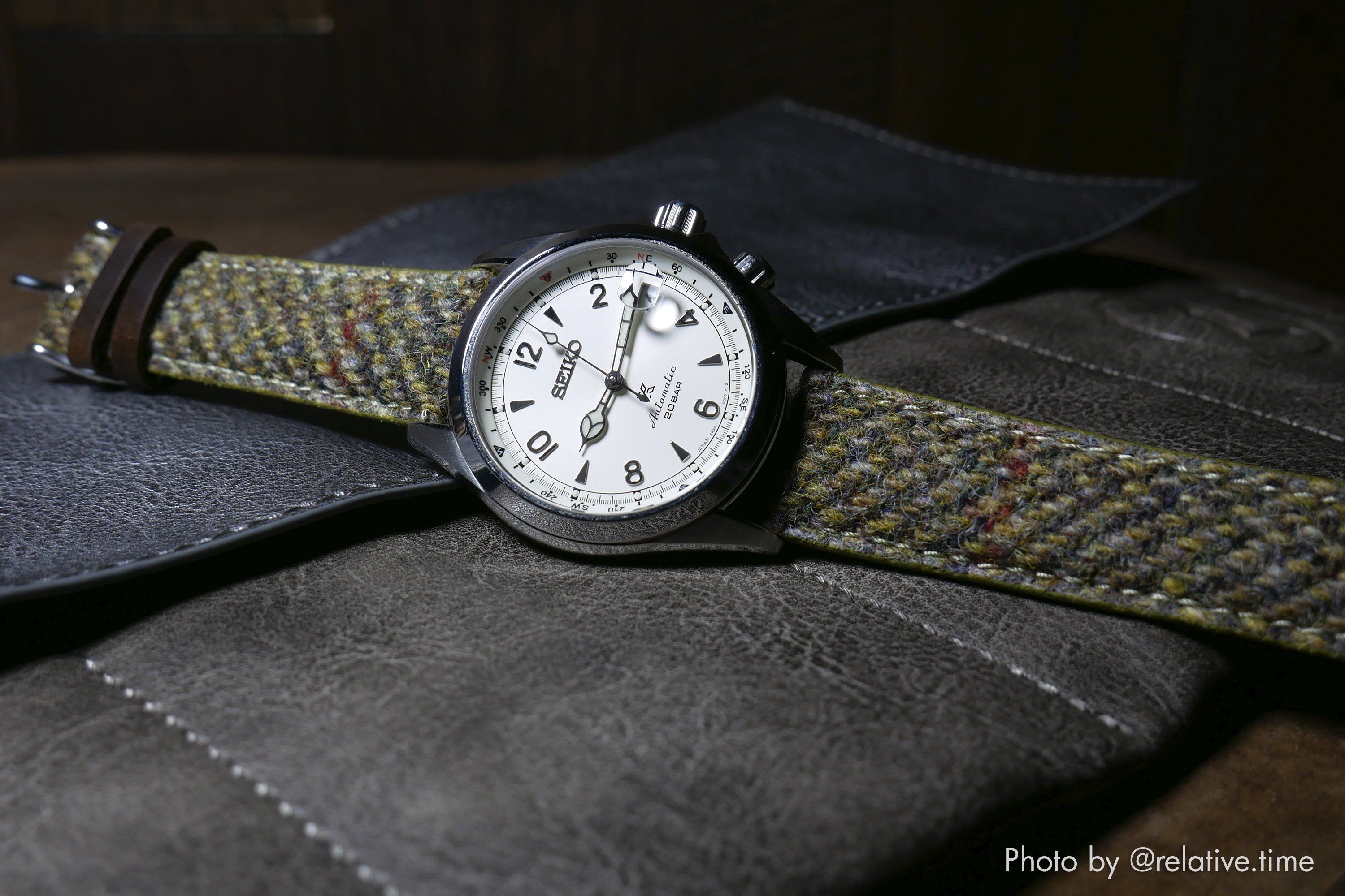 vario harris tweed watch band