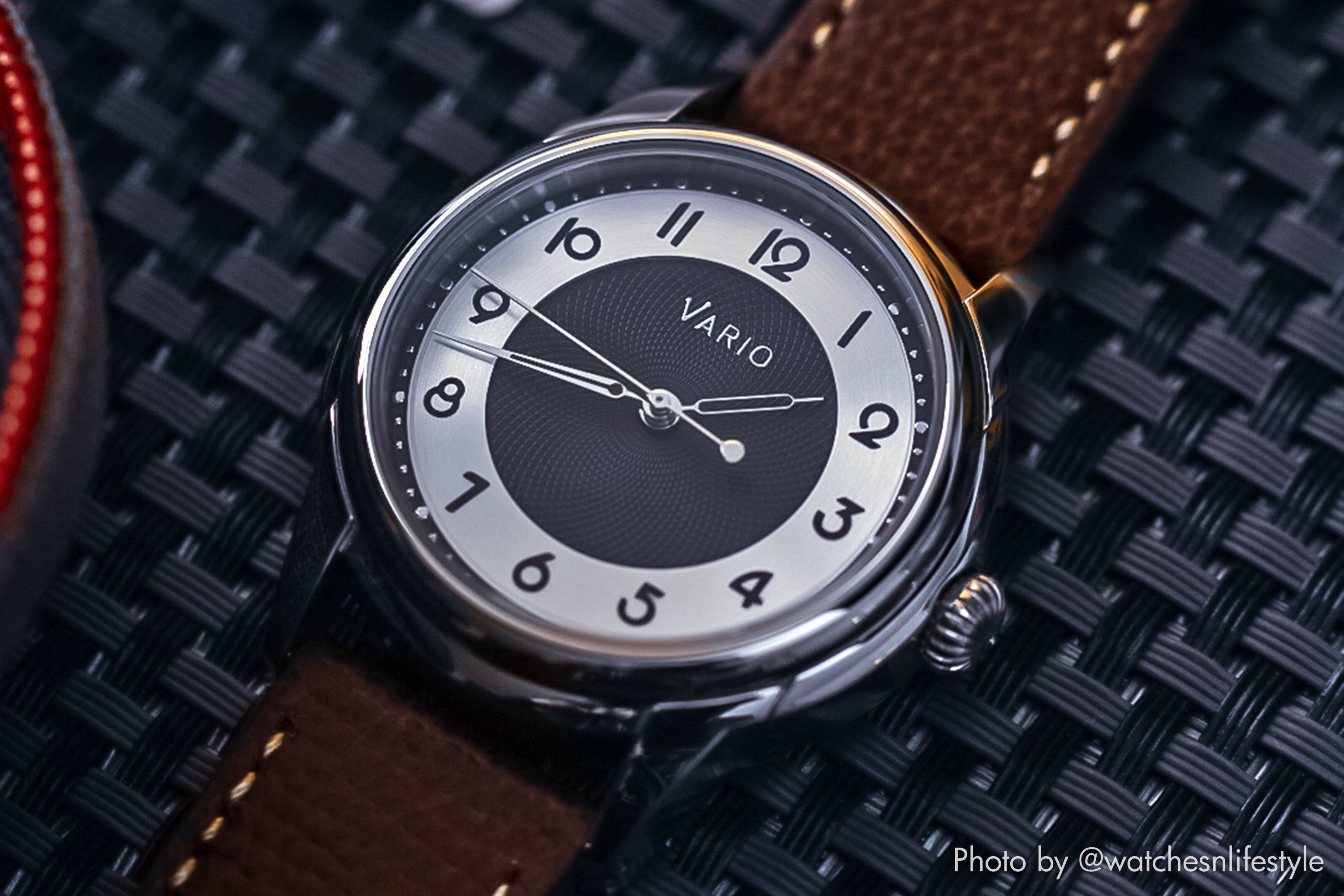 Vario Empire Black Tuxedo Automatic Dress Watch